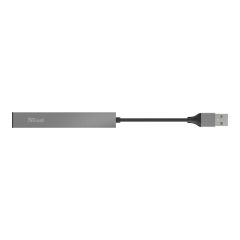 Trust Halyx Aluminium 4Port Mini USB Hub Hub 4 x USB 2.0 23786