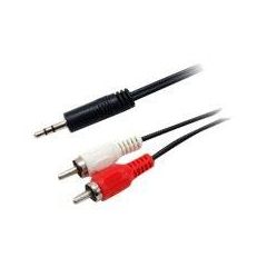 equip Audio cable RCA x 2 (M) to stereo mini jack (M) 14709207