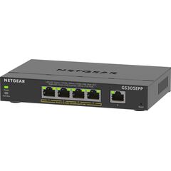 NETGEAR Plus GS305EPP / Switch / smart / 5 x 10/100/1000 (4 PoE+)