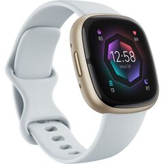 Fitbit Sense 2 / Soft gold aluminium / smart watch with band