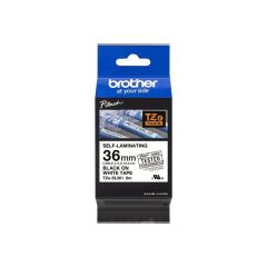 Brother TZeSL261 Self-adhesive black on white roll TZESL261