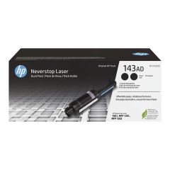 HP 143AD 2pack black toner refill W1143AD