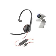 Poly Studio P5 Webcam colour 720p, 1080p audio 220087120-025