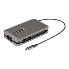 StarTech.com USB C Multiport Adapter, USB C to 4K DKT31CSDHPD3