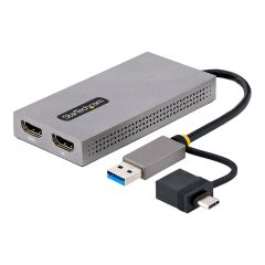StarTech.com USB to Dual HDMI Adapter, USB AC to 107BUSB-HDMI