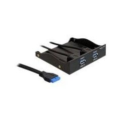 DeLOCK USB 3.0 Front Panel 2Port Storage bay ports panel 61896