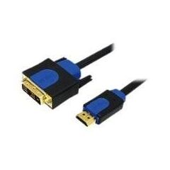 LogiLink Adapter cable HDMI male to DVID male 2 CHB3102