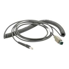 Zebra USB power cable 5 12 V 4.57 m coiled for CBAU28-C15ZBR