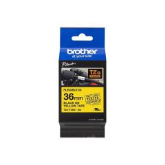 Brother TZeFX661 Black on yellow Roll TZEFX661