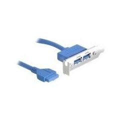 Delock Slot bracket USB panel 19 pin USB 3.0 header (F) 82976