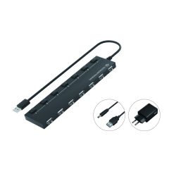 Conceptronic HUBBIES08BP USB Hub