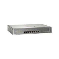 LevelOne GEP0821 Switch 8 x 101001000 (PoE) desktop GEP-0821