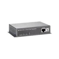 LevelOne POR0102 2-Port PoE Repeater Repeater GigE POR-0102