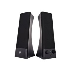 V7 SP2500 Speakers for PC USB 10 Watt (Total) SP2500USB-6E