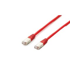 equip / Patch cable / Cat.6A Platinum S/FTP Patch Cable, 0.5m , Red