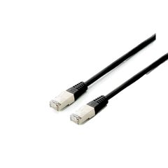 equip / Patch cable / Cat.6A Platinum S/FTP Patch Cable, 0.5m , Black