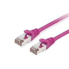 equip / Patch cable / Cat.6 S/FTP Patch Cable, 0.25m , Purple