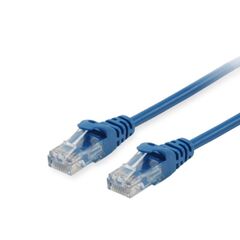 equip Slim / Patch cable / Cat.6A F/FTP Slim Patch Cable, 3.0m, Blue