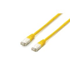 equip / Patch cable / at.6A Platinum S/FTP Patch Cable, 1.0m , Yellow