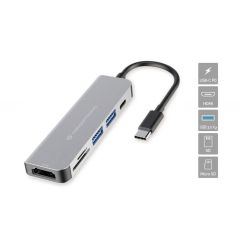 DONN02G 6-in-1 USB 3.2 Gen 1 Docking Station