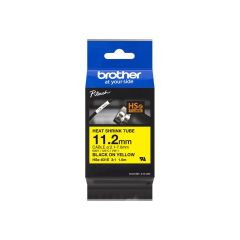 Brother HSe631E Black on yellow Roll HSE631E