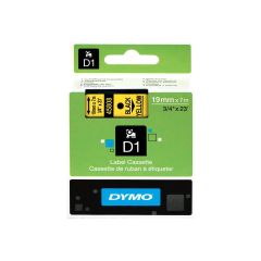 DYMO D1 Selfadhesive black on yellow Roll (1.9cm x S0720880