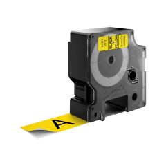 DYMO D1 Selfadhesive black on yellow Roll (2.4 cm x 7 S0720980