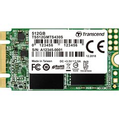 Transcend 430S SSD 512 GB internal M.2 SATA TS512GMTS430S
