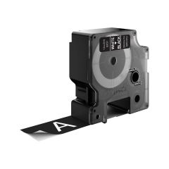 DYMO D1 Selfadhesive white on black S0721010
