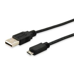 Equip USB cable USB (M) to MicroUSB Type B (M) 1.8 m 128523