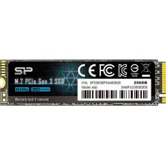 SILICON POWER P34A60 SSD 256 GB M.2 SP256GBP34A60M28