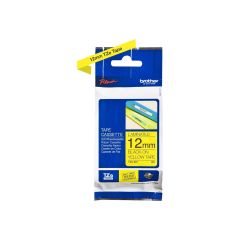 Brother TZe631 Standard adhesive black on yellow TZE631