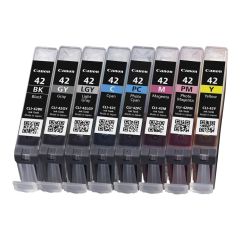 Canon CLI42 BKGYLGCMYPCPM Multipack 8-pack grey, 6384B010