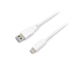 Equip USB 3.2 Gen 1 USB-C to A Cable, M M , 1.0m  white 128363