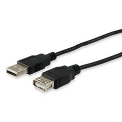 Equip USB extension cable USB (M) to USB (F) USB 2.0 1.8 128850