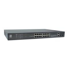LevelOne 20-Port Fast Ethernet PoE Switch FGP-2031