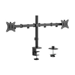 equip 17"-32" Articulating Dual Monitor Desk Mount Bracket 650157