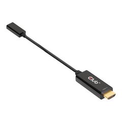 Club 3D Adapter cable HDMI male to 24 pin USBC female CAC-1333