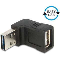 DeLOCK USB adapter USB (F) to USB (M) 90° connector 65521