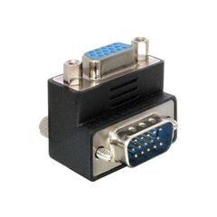 DeLOCK VGA adapter HD15 (VGA) (F) to HD-15 (VGA) (M) 90° 65171