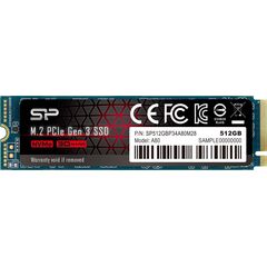 SILICON POWER P34A80 SSD 512 GB M.2 SP512GBP34A80M28