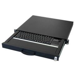 Aixcase AIX-19K1UKUSTP-B Wired USB QWERTY  Black AIX-19K1UKUSTP-B