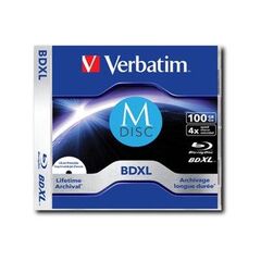 Verbatim MDisc BDR XL 100 GB 4x ink jet printable 43834