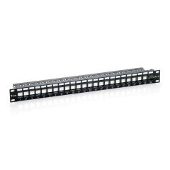 equip 24-Port Keystone Cat.6 Unshielded Patch Panel 769224