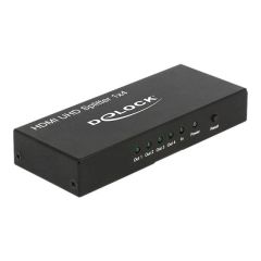 DeLock HDMI UHD Splitter 1 x HDMI in > 4 x HDMI out 4K 18684