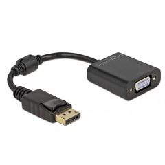 Delock Adapter DisplayPort (M) latched to HD15 (VGA) (F) 61006