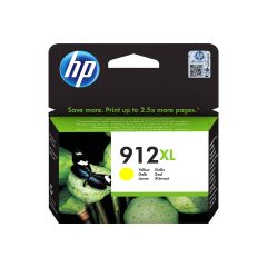 HP 912XL 9.9 ml High Yield yellow original ink 3YL83AEBGX