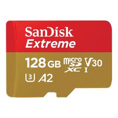 SanDisk Extreme Flash memory card 128 GB SDSQXAA128GGN6GN