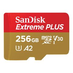 SanDisk Extreme PLUS memory card SDSQXBD256GGN6MA