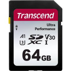 Transcend 340S Flash memory card 64 GB TS64GSDC340S